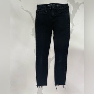 Articles of Society Black Frayed Jeans